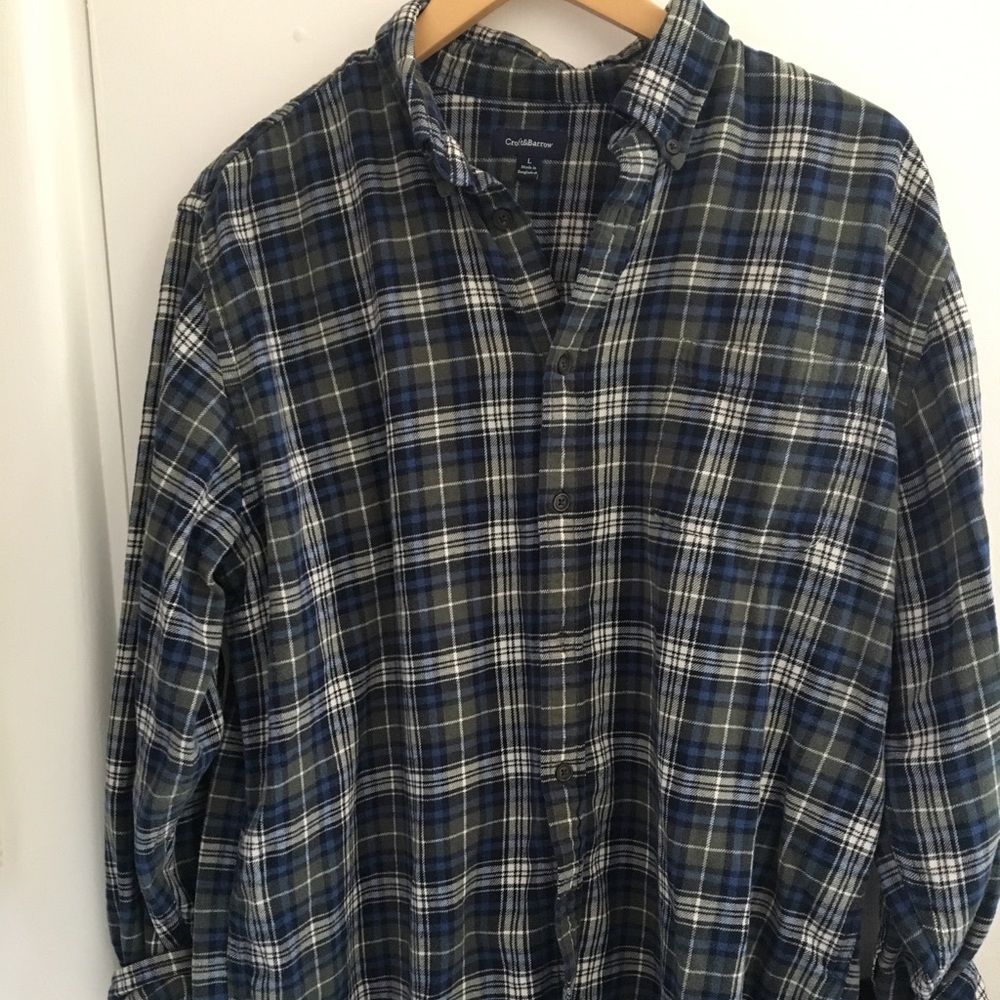 Blue Plaid Flannel